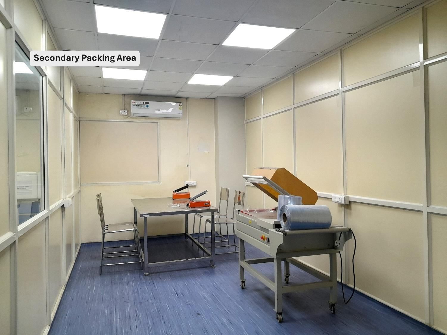 Secondary Packing Area