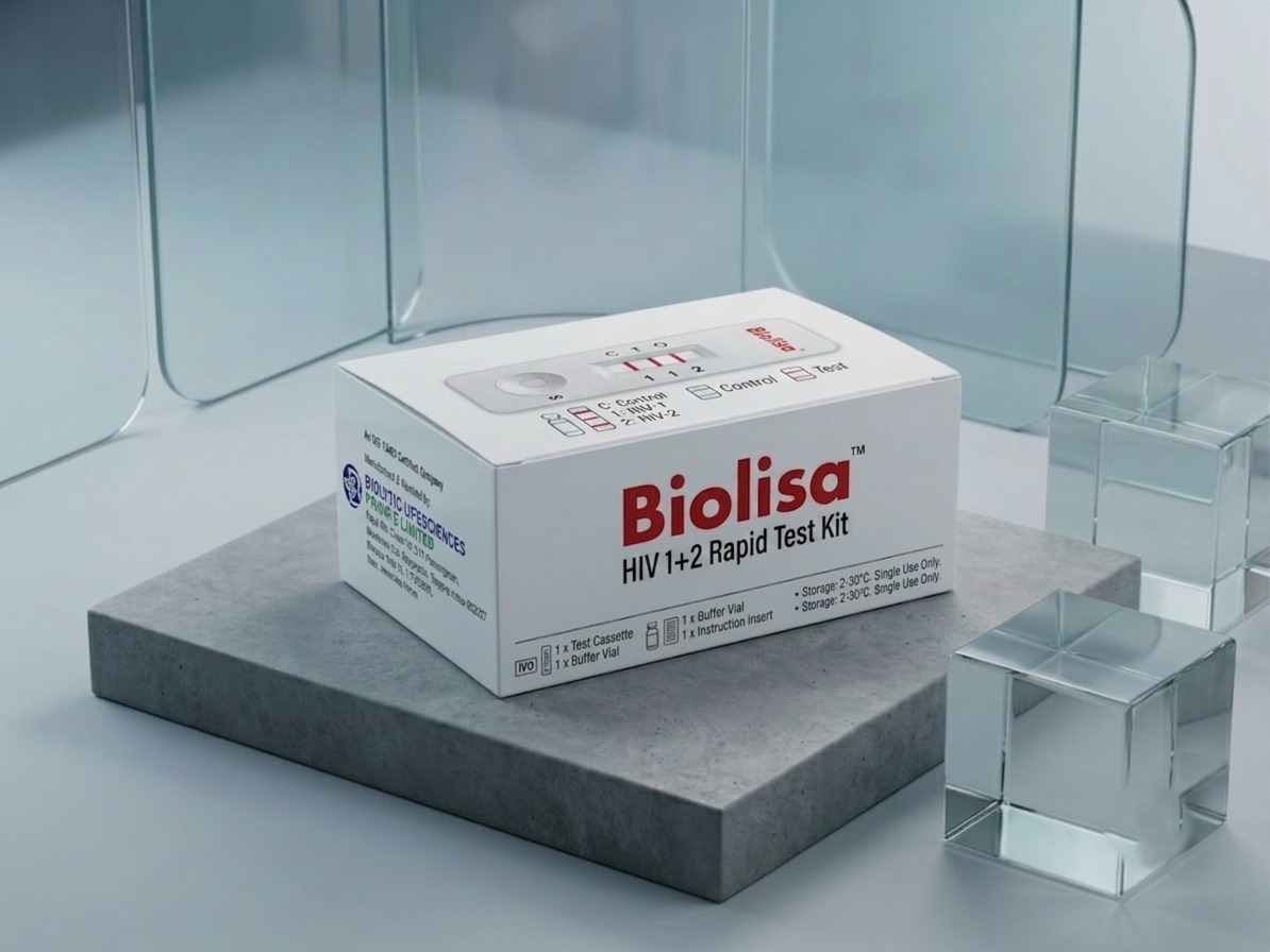 Biolisa HIV 1+2 Rapid Test Kit